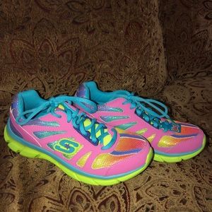 Sketchers Lightweight Girls Sneakers